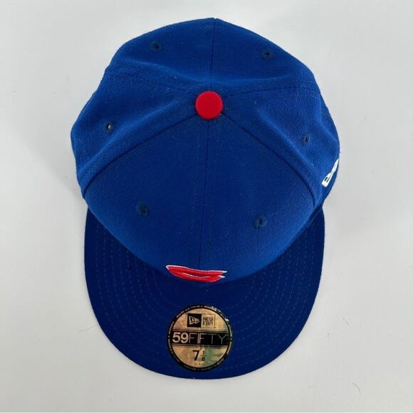 Men's Chicago Cubs New Era Royal Authentic Collection On Field 59FIFTY Hat - Picture 4 of 8
